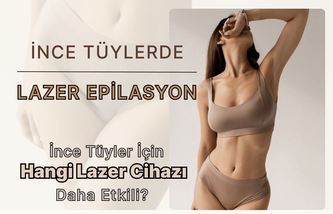 ince tüyler için lazer