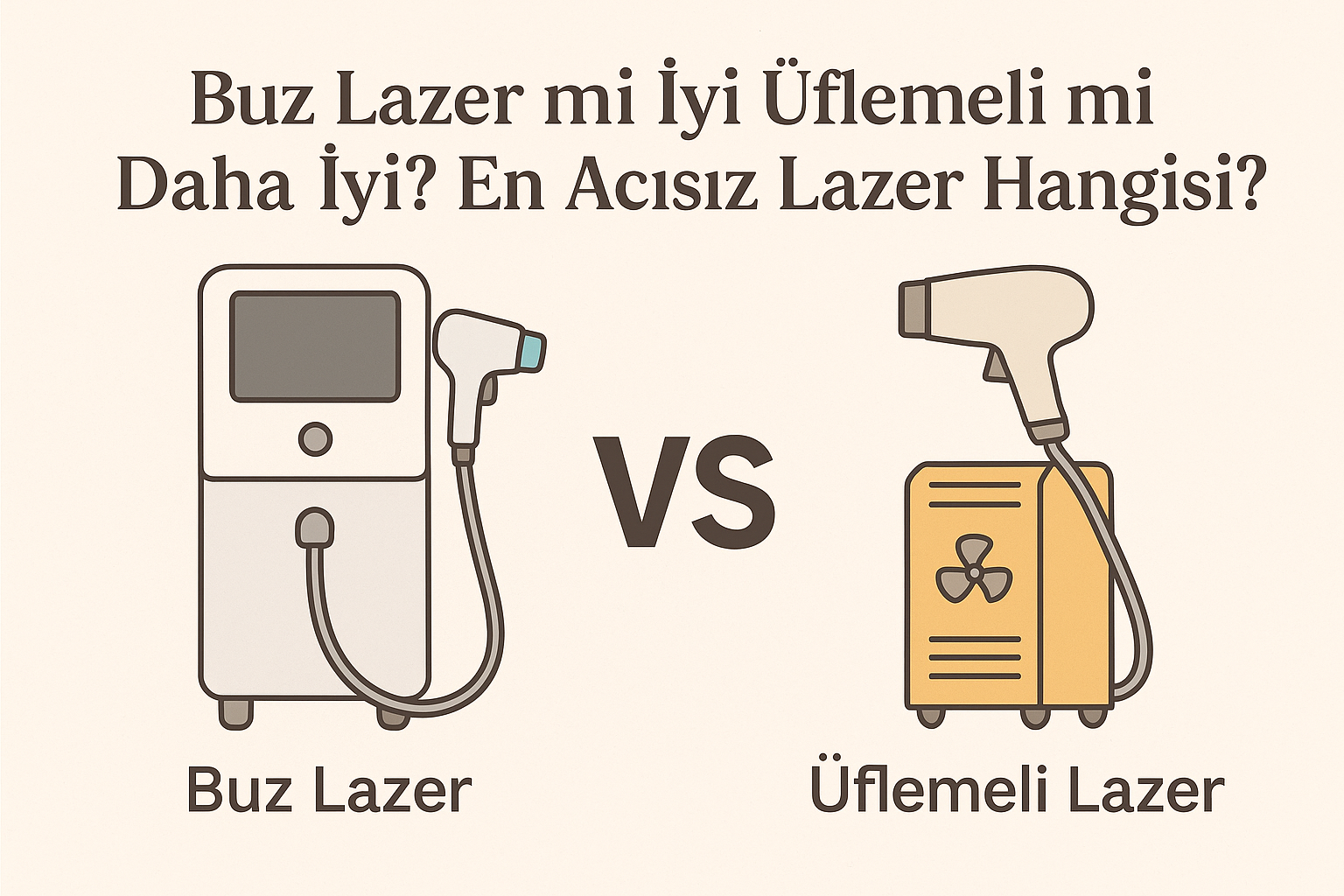 buz lazer mi iyi üflemeli mi